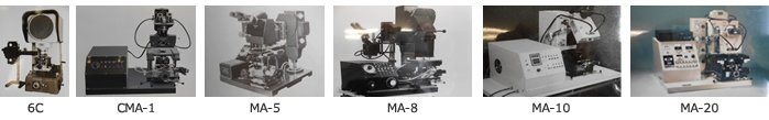 歴代のマスクアライナー・露光機